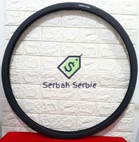Gambar BAN LUAR SEPEDA 27X1 1/4 630 27 X 1 1 per 4 ¼ SWALLOW BALAP JADUL - Hitam dari SERBAH SERBIE undefined 3 Tokopedia