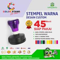 Gambar Stempel Warna Otomatis ( Desain Custom ) - KC (7x24mm) dari Color Plus_NEW undefined 3 Tokopedia