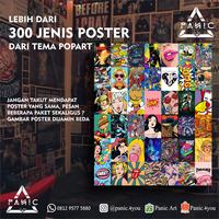 Gambar Poster Aesthetic | Retro Music, Movie, Pop Art | 20pcs | A4, A5, A6 - Music (Retro), A6 (11cmx15cm) dari Panic Art undefined 5 Tokopedia