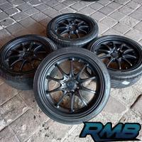 Gambar VELG RACING SECOND RAYS CE28 R17X7,5 PCD 4X100-114 + BAN BEKAS dari RMBvelgsecond undefined 2 Tokopedia