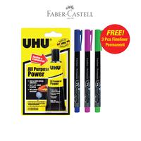Gambar Paket UHU Lem All Purpose Power 33 ml Free 3 pcs Fineliner Permanent dari UHU Indonesia undefined 1 Tokopedia