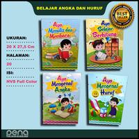 Gambar Buku anak Ayo Belajar Menulis Menebalkan Huruf dan Angka untuk PAUD TK - MENGENAL ANGKA dari PENAMANDIRIATK undefined 1 Tokopedia
