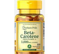 Gambar PURITAN PRIDE Beta Carotene 10000 IU (100 Softgels) Puritan's Pride - 25000 IU dari House of Chen undefined 3 Tokopedia