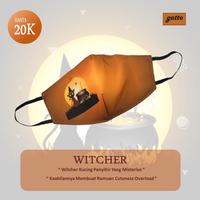 Gambar masker kain motif kucing/ masker gatto/ witch cat dari gatto_id undefined 1 Tokopedia