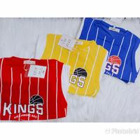 Gambar Ready JKT - Setelan baju anak laki import premium kings bola 1-7 tahun - Merah, 90 dari Smile Toys_NEW undefined 2 Tokopedia