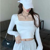 Gambar Crop Top Kotak Tangan Panjang Best - Merah, CUSTOM dari Laruka Hill undefined 1 Tokopedia