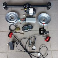 Gambar Fullset Kit Mesin Elektrik Gardan Motor Listrik Brushless BLDC 750W - 800W tanpa velg dari Indomotor EV undefined 5 Tokopedia