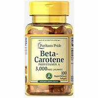 Gambar PURITAN PRIDE Beta Carotene 10000 IU (100 Softgels) Puritan's Pride - 25000 IU dari House of Chen undefined 5 Tokopedia