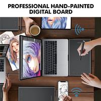 Gambar 12 inch 8 inch Bluetooth dan 2.4G Drawing Tablet For Digital Art - Biru, 10 inch dari Goojodoq Professionals undefined 4 Tokopedia