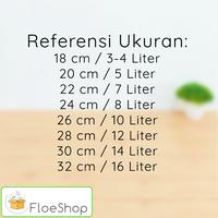 Gambar Karet Presto / Karet Panci Presto / Pressure Cooker Ukuran 24 Cm 8 Ltr dari Floeshop undefined 2 Tokopedia