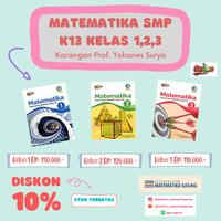 Gambar Buku Matematika SMP K13 Kelas 2 Karangan Prof. Yohanes Surya dari Distributormatematikagasing undefined 2 Tokopedia