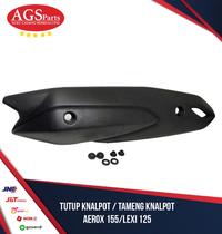 Gambar tutup knalpot / tameng knalpot aerox 155/lexi 125 dari agsparts undefined 1 Tokopedia