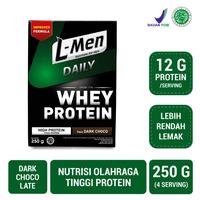 Gambar L-MEN DAILY WHEY PROTEIN DARK CHOCO 250 GRAM dari Wisata Kuliner WestSumatera undefined 3 Tokopedia