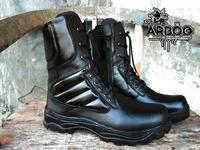 Gambar sepatu pdl VOLCA 2021 sepatu pdl TNI sepatu pdl POLRI SECURITY kulit - Hitam, 39 dari REMARSTORE undefined 5 Tokopedia