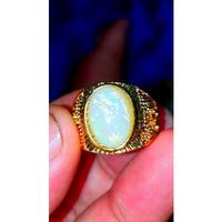Gambar CINCIN BATU KALIMAYA INDIA JENIS SUSU, JARONG SIANG MALAM, ANTIK dari MAHKOTA STORE GEMS undefined 2 Tokopedia