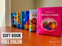 Gambar SOFT BOOK RUSTLE Buku Bantal Kain Bayi Bunyi Kresek Mainan Edukasi - RUSTLE-HEWAN dari Mamia Sale undefined 3 Tokopedia