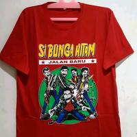 Gambar kaos band punk si bunga hitam - Merah, XL dari Lapak zombie undefined 2 Tokopedia