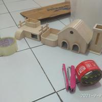 Gambar tempat makan hamster kayu dari Tookookuu354 undefined 3 Tokopedia