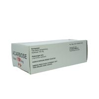 Gambar ACARBOSE TAB 100MG 1 STRIP ISI 10 TABLET / OBAT DIABETES / GULA DARAH dari Apotik Century undefined 1 Tokopedia