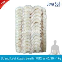 Gambar JAVA SEA Udang Laut Kupas Bersih PUD W 40/50 pack 1kg dari JavaSea Bandung undefined 1 Tokopedia