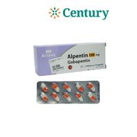 Gambar ALPENTIN 100MG 1 BLISTER ISI 10 KAPSUL / GABAPENTIN / ANTI KEJANG dari Apotik Century undefined 1 Tokopedia