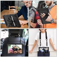 Gambar Samsung Galaxy Tab A7 Lite T225 Armor Hard Soft Case Casing Cover Tali - Hitam dari Forsakey Gadget Acc undefined 5 Tokopedia