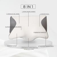 Gambar BANTAL ANTI NGOROK DAN DENGKUR CHARCOAL SNORE X PILLOW-100% NO NGOROK dari King Home Shopping undefined 5 Tokopedia