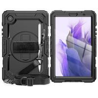 Gambar Samsung Galaxy Tab A7 Lite T225 Armor Hard Soft Case Casing Cover Tali - Hitam dari Forsakey Gadget Acc undefined 2 Tokopedia
