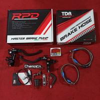 Gambar Paket Master Rem Set RPD Selang Rem TDR Silver Aerox 155 Old ABS dari Champion Speed Shop 382 undefined 1 Tokopedia