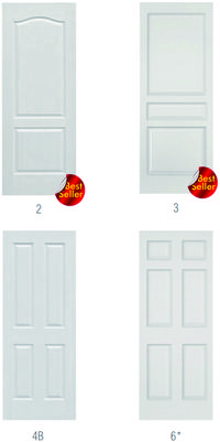 Gambar PINTU KAYU HDF MOLDED PANEL SILENT Pintu Indoor Angz - 36 x 820 x 2100 dari BaBoCu undefined 2 Tokopedia