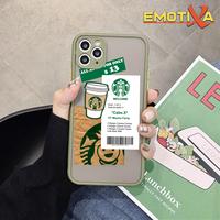 Gambar Case Starbuck Oppo A16 A54 A15 A15s A53 A33 Protection Softcase - Hijau Muda, Oppo A15=A15s dari Emotixa undefined 5 Tokopedia