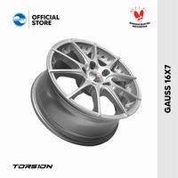 Gambar Velg Mobil Torsion Wheels Gauss 16x7 - Black Matte dari Chemco Store ID undefined 1 Tokopedia