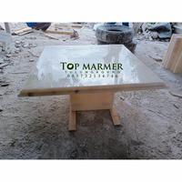 Gambar Meja Makan Lesehan Batu Onix Bawean dari Top Marmer Stone undefined 3 Tokopedia