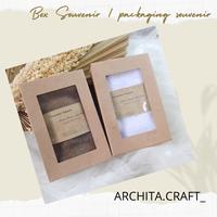 Gambar packaging box souvenir - 25*17*2,5, box+pita+card dari Archita craft souvenir undefined 1 Tokopedia