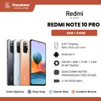 Gambar XIAOMI REDMI NOTE 10 PRO 6/64GB GARANSI RESMI TAM dari Acoyphonecell undefined 1 Tokopedia