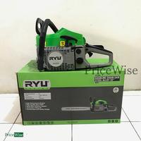 Gambar Mesin Gergaji Pohon Bensin 22" Ryu / Gasoline Chain Saw Steel Alloy dari PriceWise.diy undefined 1 Tokopedia