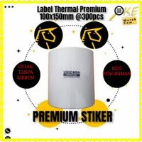 Gambar LABEL BARCODE 100 X 150 mm KERTAS STICKER LABEL THERMAL 100x150 mm dari Oke Murah Com undefined 4 Tokopedia