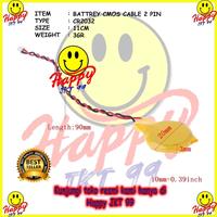 Gambar Baterai CMOS BIOS Laptop Notebook CR2032 Soket Kabel - 3 Vol 2 pin dari Happy Jkt 99 undefined 5 Tokopedia