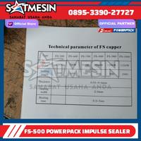 Gambar Mesin penyegel Plastik / Hand Sealer Powerpack 50 cm FS-500H dari Satmesin-Pusat Mesin undefined 4 Tokopedia