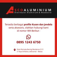 Gambar Aluminium Window Wall Profile Jendela Casment - CA dari AscoAluminium undefined 5 Tokopedia