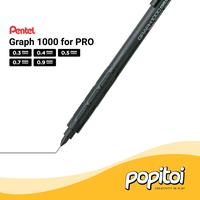 Gambar Pentel Graph 1000 for PRO Mechanical Pencil Pensil Mekanik - 0.3 mm dari Popitoi undefined 1 Tokopedia