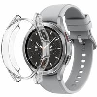 Gambar Slim TPU Case Samsung Galaxy Watch 4 Classic 42mm - Clear Bumper Fit dari Logay Acc undefined 1 Tokopedia