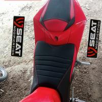 Gambar sarung kulit jok motor R15 v3 v2 modifikasi - Kuning, v2 dari Awasra kulit jok undefined 3 Tokopedia