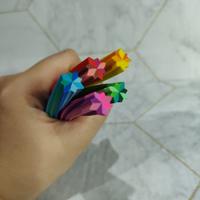 Gambar penghapus panjang bintang star warna warni prakarya anak kreasi edutoy dari Xavieras undefined 2 Tokopedia