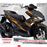 Gambar Striping Aerox motor hitam 5 pilihan gambar & warna stiker bisa reques - Putih dari PESOLEX undefined 5 Tokopedia