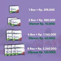 Gambar Flimti Flimty Fiber 1/2 Box 8 Sachet Pengganti Sarapan Rendah Kalori - Blackcurrant, 1 Box dari Indah Dian Shop undefined 3 Tokopedia