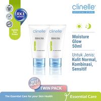 Gambar Clinelle - [Twin Pack] Moisture Glow 50 ml x2 Pcs (Free 2 Moisture Glo dari Clinelleid undefined 1 Tokopedia