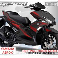 Gambar Striping Aerox motor hitam 5 pilihan gambar & warna stiker bisa reques - Putih dari PESOLEX undefined 3 Tokopedia