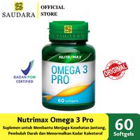 Gambar Nutrimax Omega 3 pro (60 Softgels) - Minyak Ikan, Fish Oil, Kolesterol dari Saudara Official Store undefined 1 Tokopedia