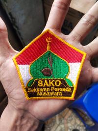 Gambar BADGE SAKO SEKAWAN PERSADA NUSANTARA BORDIR SATUAN KOMUNITAS PRAMUKA dari Kedai Muda Jakarta undefined 1 Tokopedia